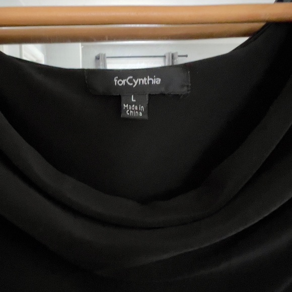 For Cynthia L cold shoulder peplum blouse - Picture 2 of 3